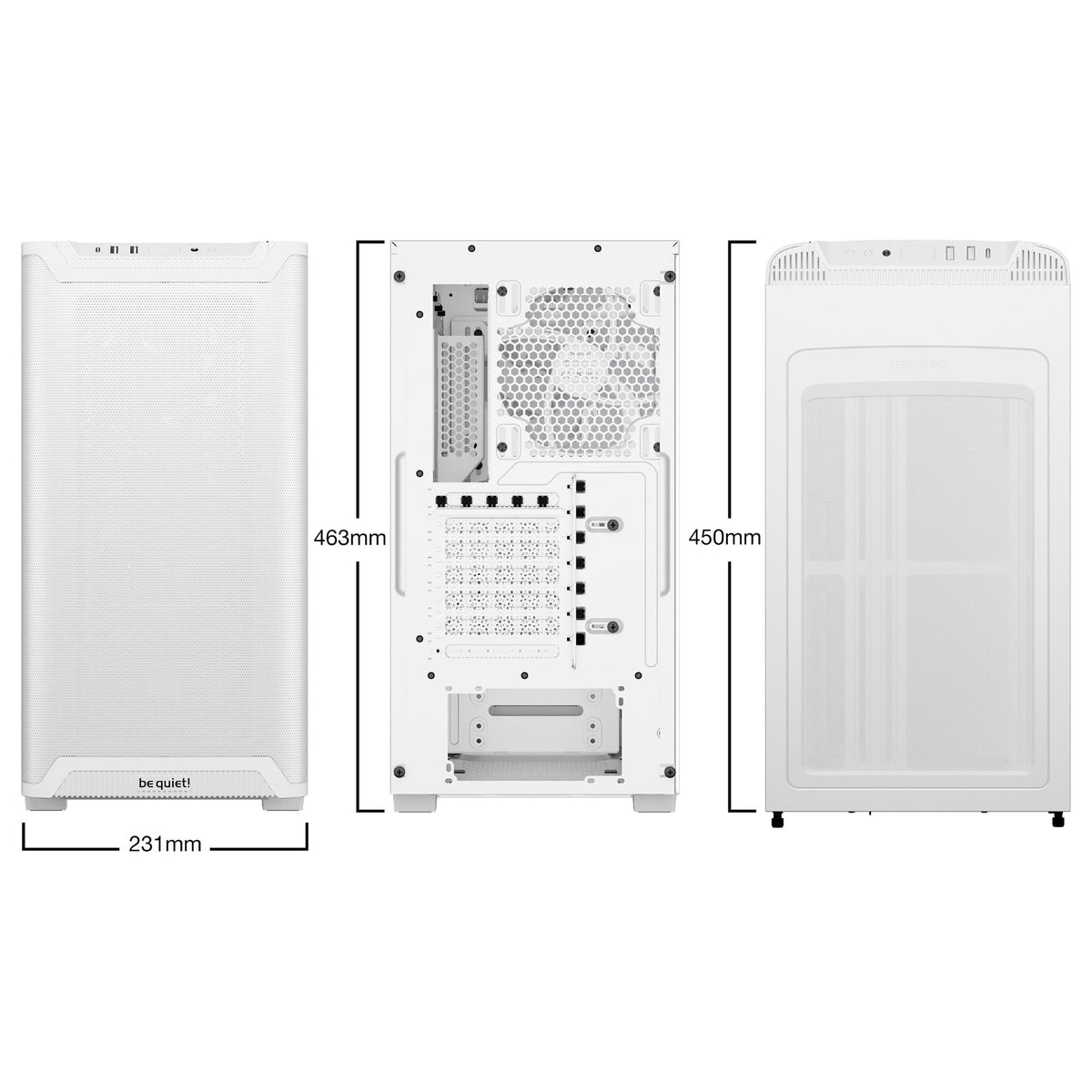 Midi be quiet! Pure Base 501 LX White