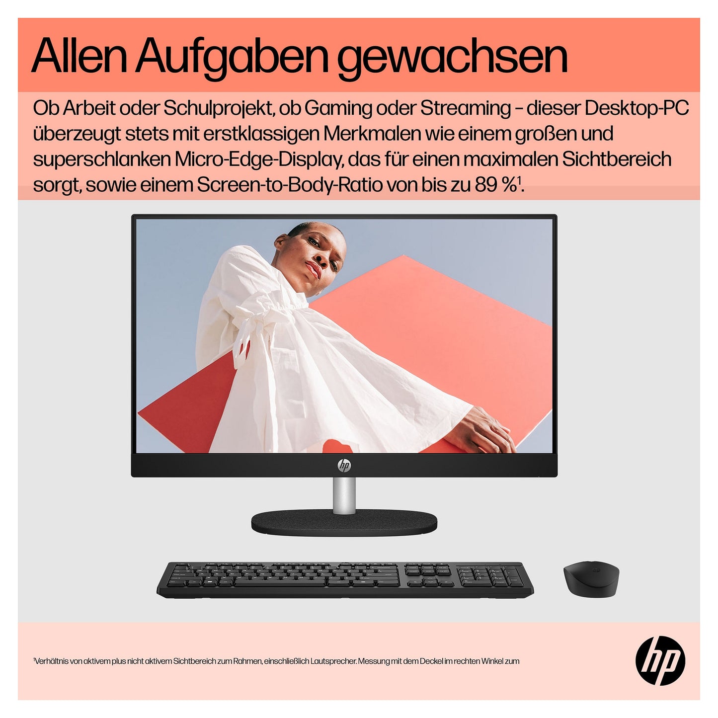 HP 24-cr0009ng All-in-One-PC 60,5 cm (23,8 Zoll)