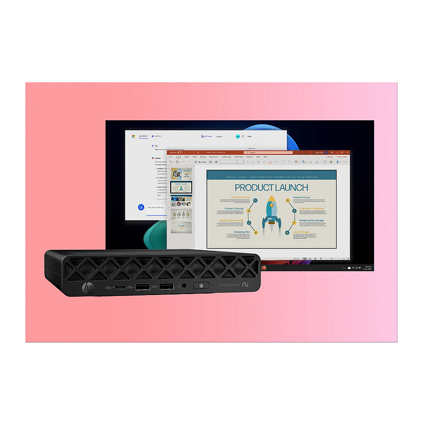 HP EliteDesk 8 Mini G1a AMD Ryzen AI 7 350 32GB 512GB/SSD W11P 1J Gar (DE)