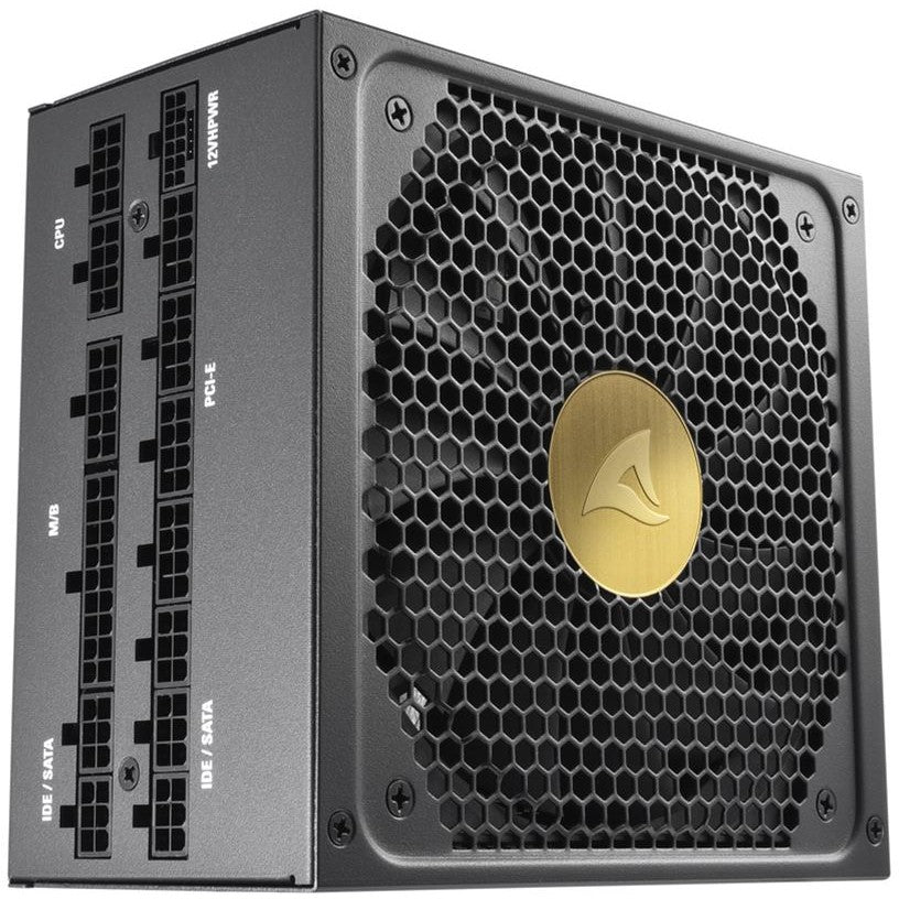1300W Sharkoon REBEL P30 Gold 1300W ATX3.0 (schwarz, 1x 12VHPWR, 8x PCIe, Kabel-Management, 1300 Watt)