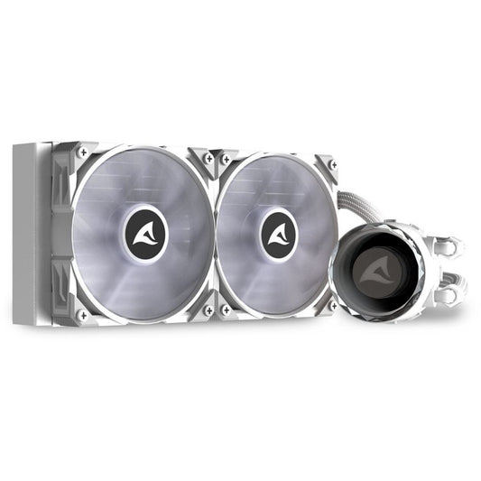 K Sharkoon S80 RGB White AIO 240mm White