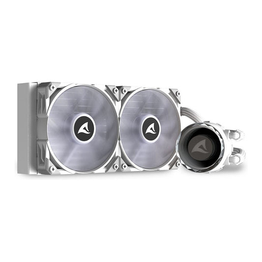 K Sharkoon S80 RGB White AIO 240mm White