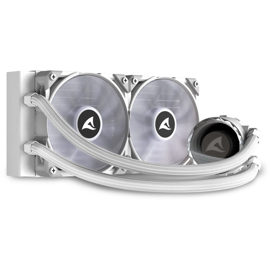 K Sharkoon S80 RGB White AIO 240mm White