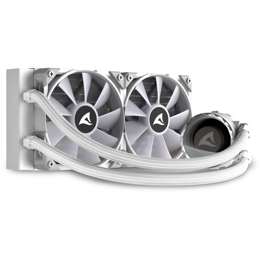 K Sharkoon S80 RGB White AIO 240mm White