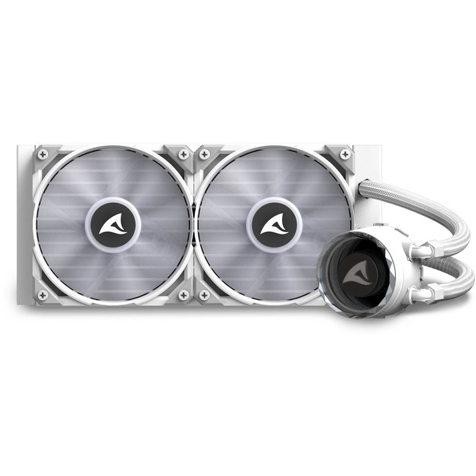K Sharkoon S80 RGB White AIO 240mm White