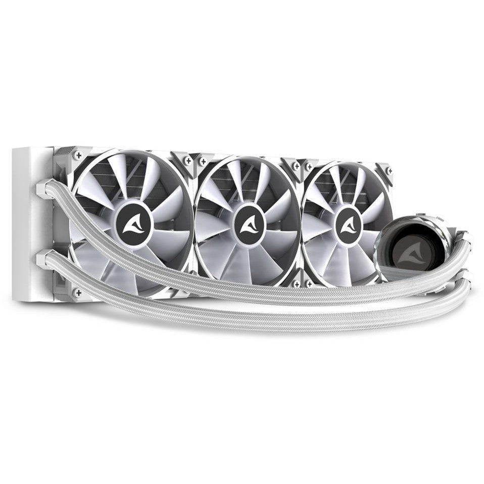 K Sharkoon S90 RGB White AIO 360mm White