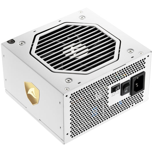 750W Sharkoon Rebel P20 750 White (wei, 1x 12 Pin High Power Anschluss, 4x PCIe, Kabelmanagement, 750 Watt)