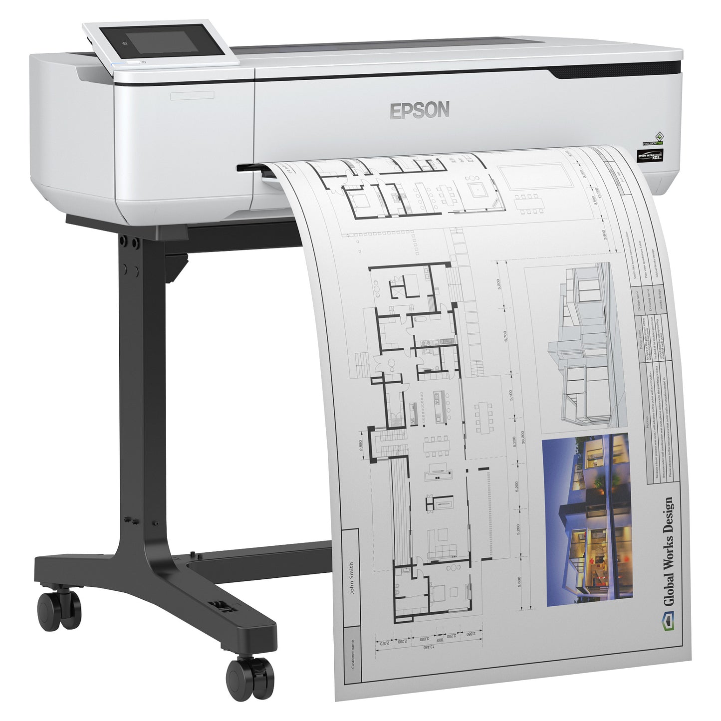 Epson SureColor SC-T3100 Tinten-Großformatdrucker