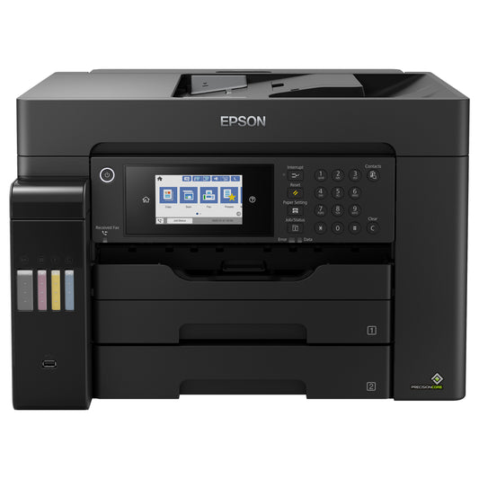 T EPSON EcoTank ET-16655 MFP colour inkjet ITS A3 25ppm Print 550sheets USB LAN Wi-Fi Black