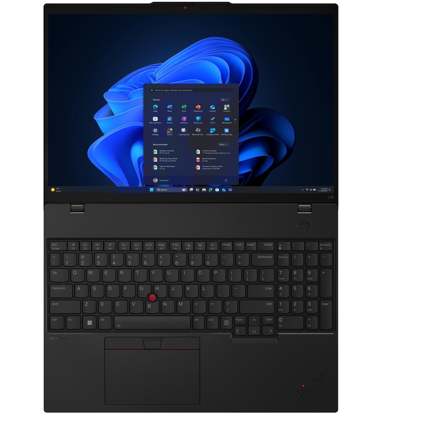 Lenovo ThinkPad L16 AMD G2 16" R7-Pro 250 16/512 WUXGA W11P