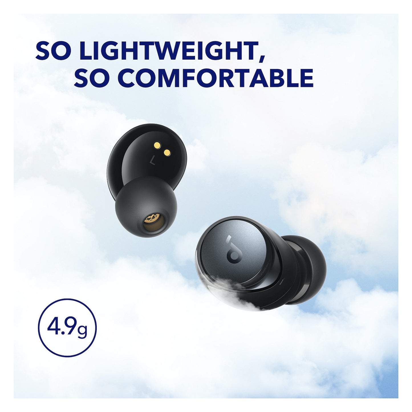 Anker Soundcore Space A40 A3936G11 Bluetooth In-Ear-Headset Black
