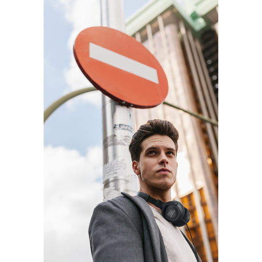 JBL JBLT500BLK Tune500 - Kabelgebundener On-Ear-Kopfhrer - Leicht und faltbar