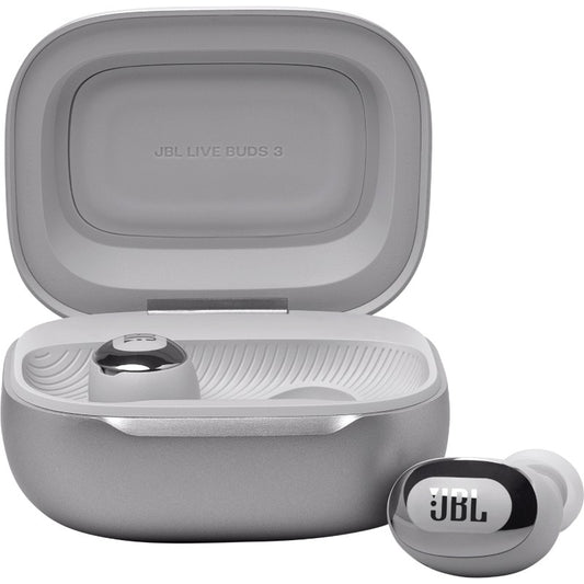 JBL Live Buds 3, Wireless Earbud-Kopfhrer mit Bluetooth, silber