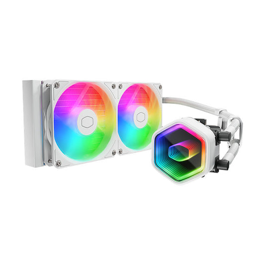 K CoolerMaster WAK MasterLiquid 240 Core II White Edition