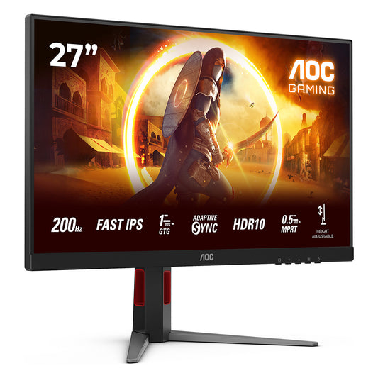 68,6cm (27") 27G4HA 16:09 2xHDMI+DP IPS black/red