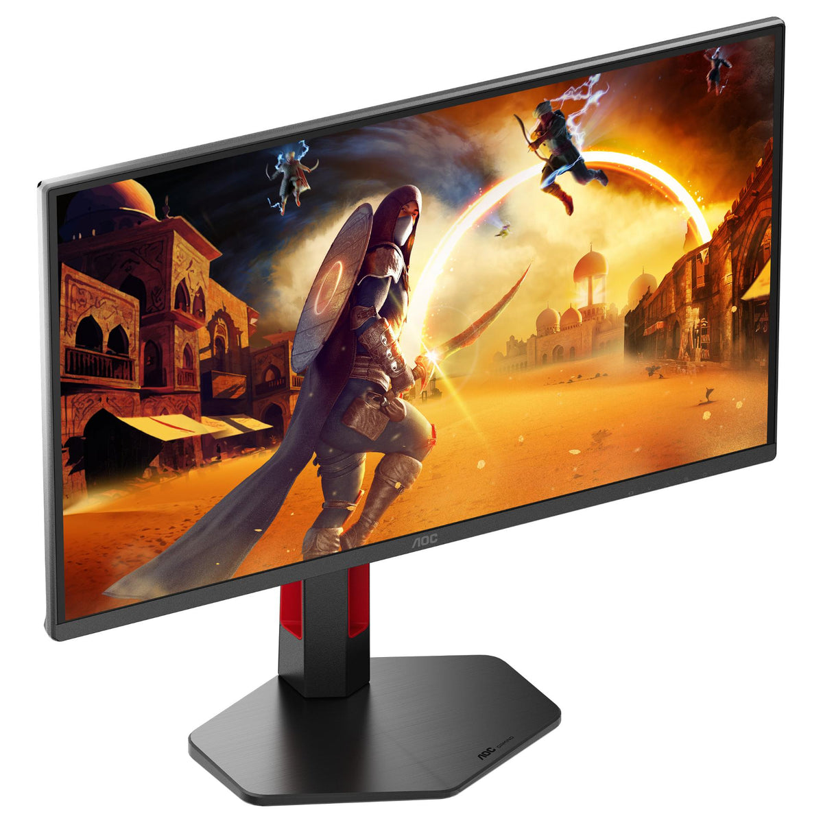 62,2cm (24,5") Q25G4SR 16:09 2xHDMI+DP black/red