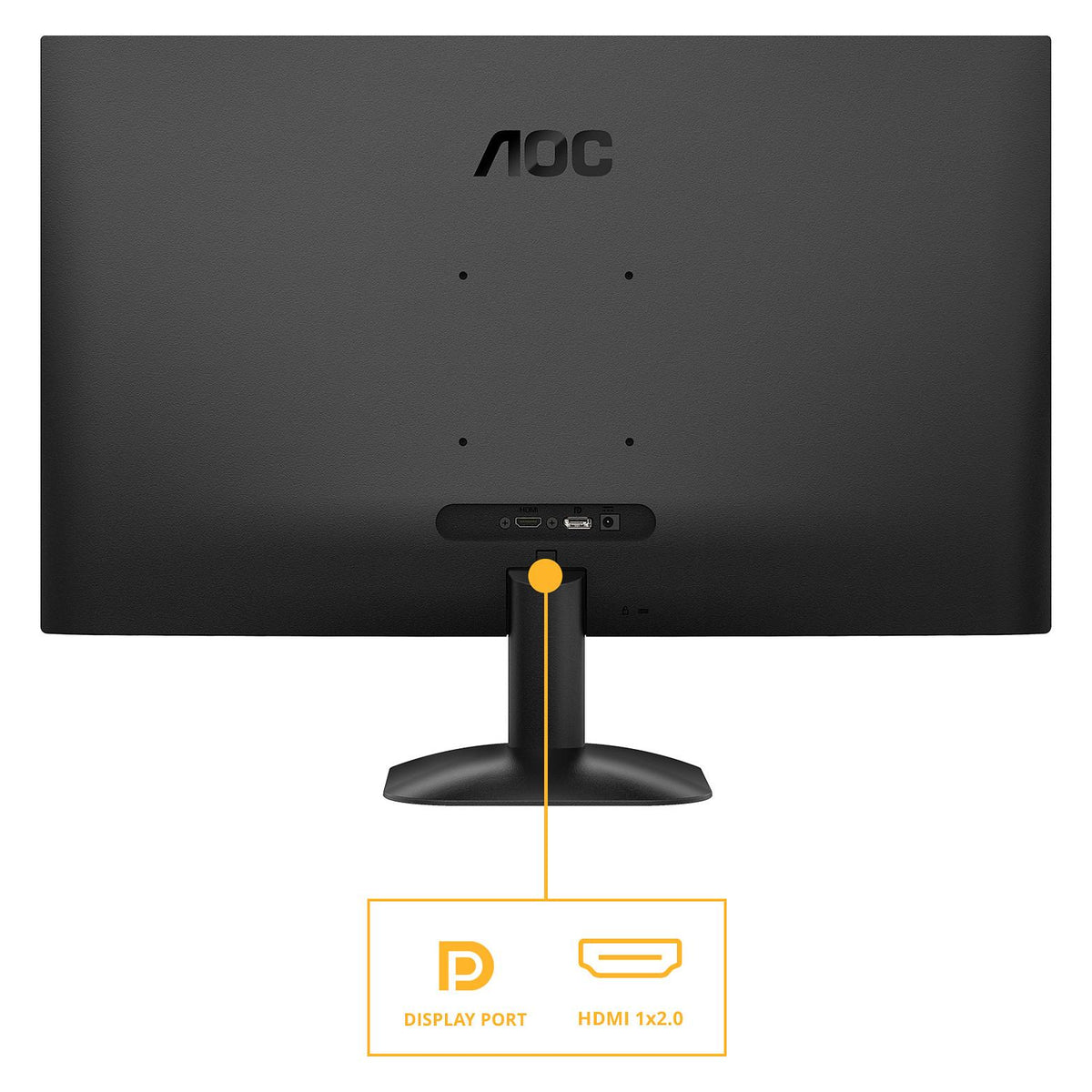 68,6cm / 27" (2560x1440) AOC Q27B35S3 16:09 HDMI+DP IPS 120Hz LS 1ms black
