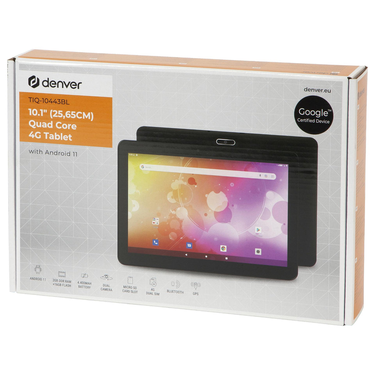 Denver TIQ-10443BL 16GB LTE
