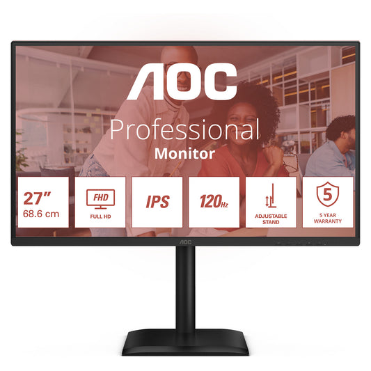 AOC 68,6cm (27") 27E4U 16:09 VGA+HDMI+DP+USB IPS black