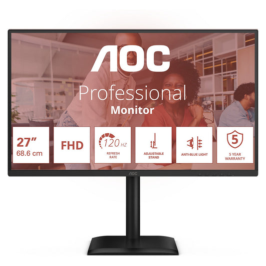 AOC 68,6cm (27") 27E4U 16:09 VGA+HDMI+DP+USB IPS black