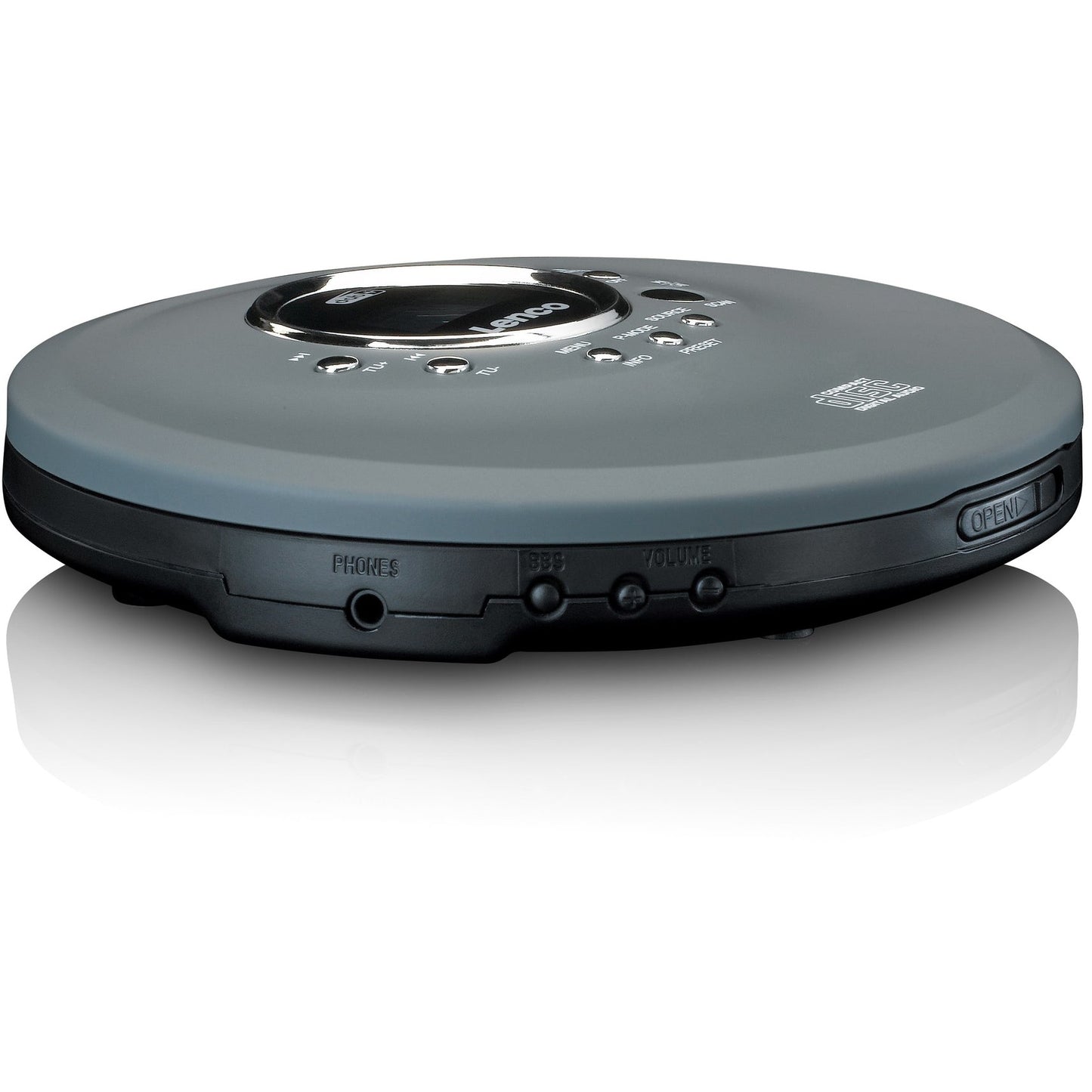Lenco CD-400 grau