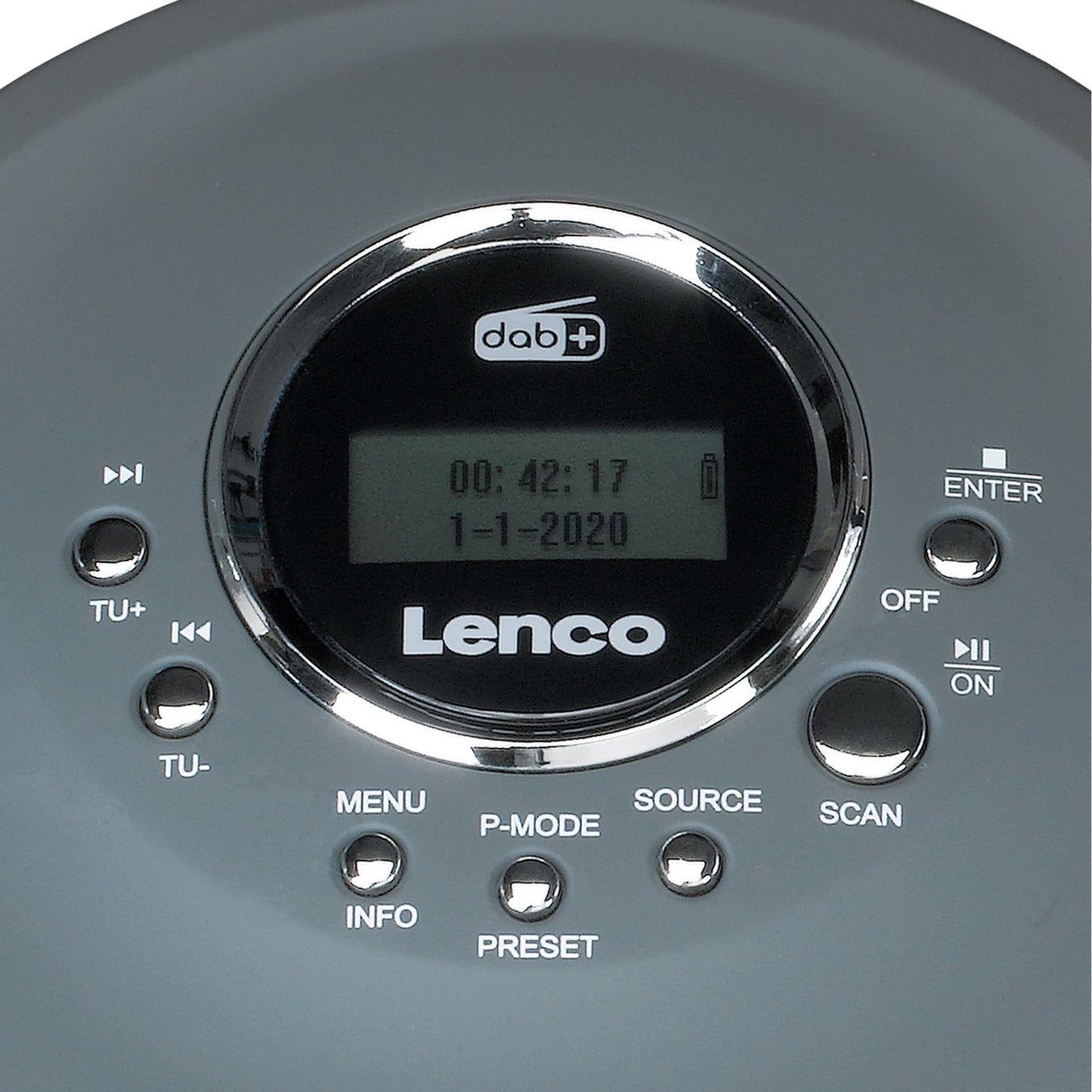 Lenco CD-400 grau