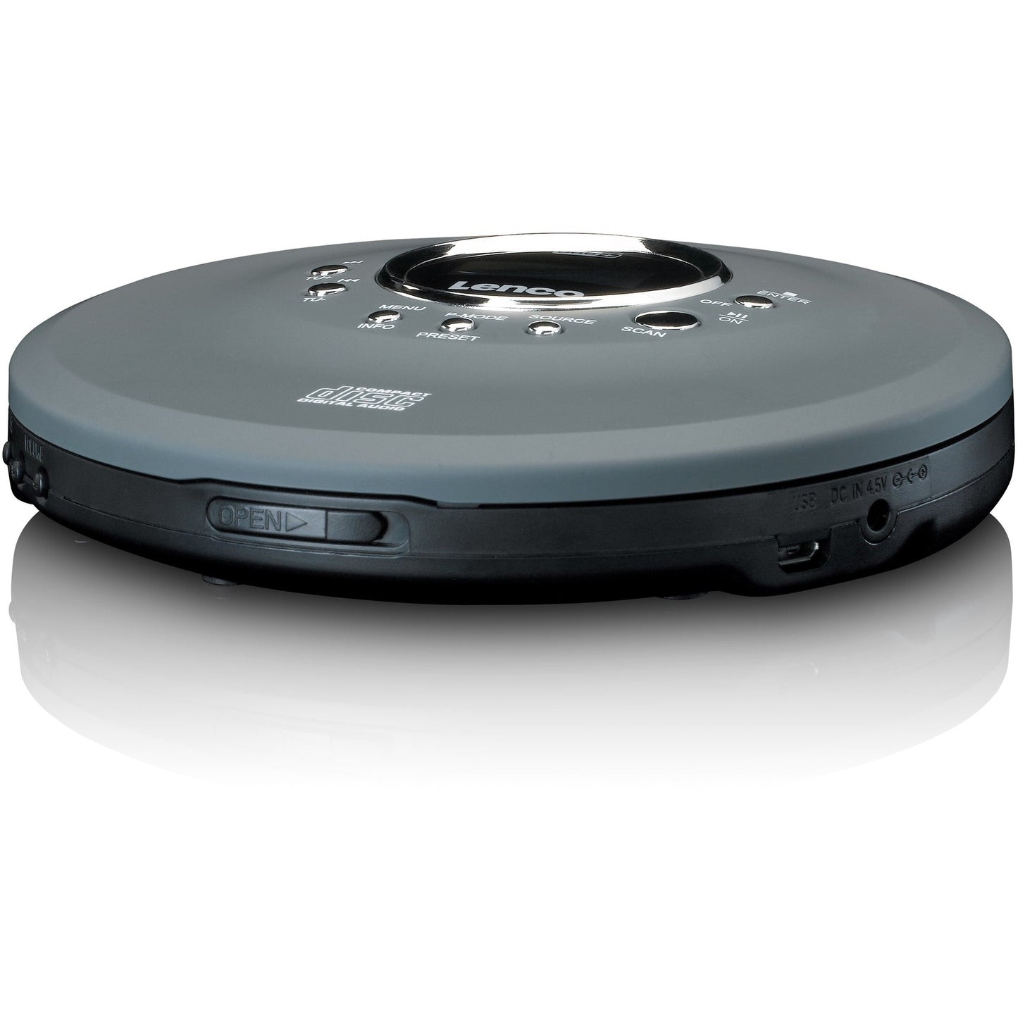 Lenco CD-400 grau