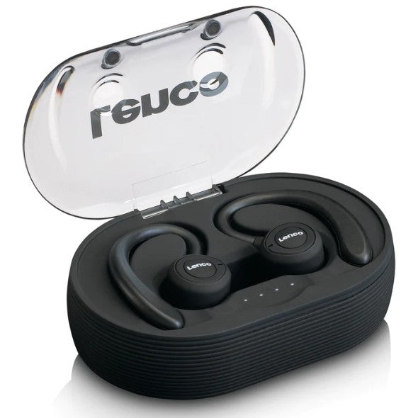 LENCO EPB-460BK Bluetooth-Kopfhrer mit Mikrofon. schwarz