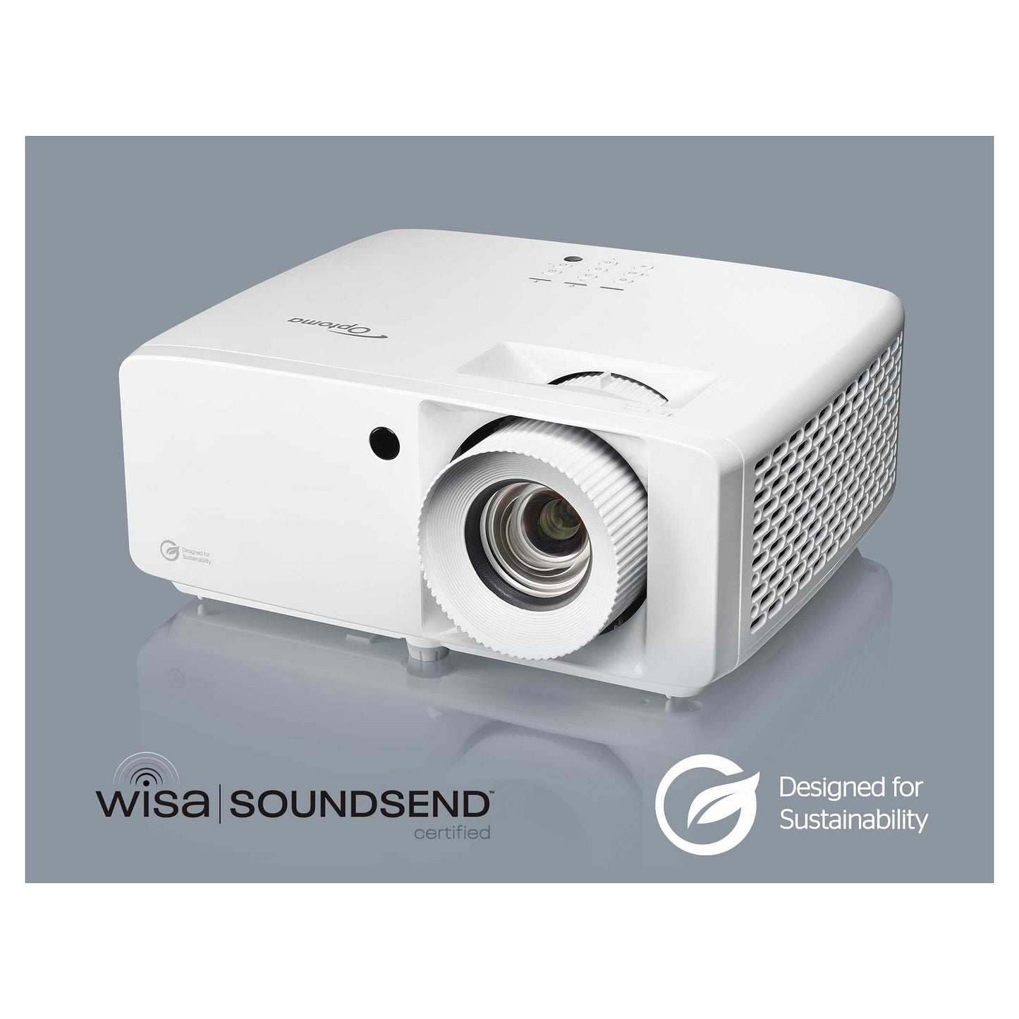 (3840x2160) Optoma UHZ35 - DLP-Projektor - Laser - tragbar - 3D - 3500 lm