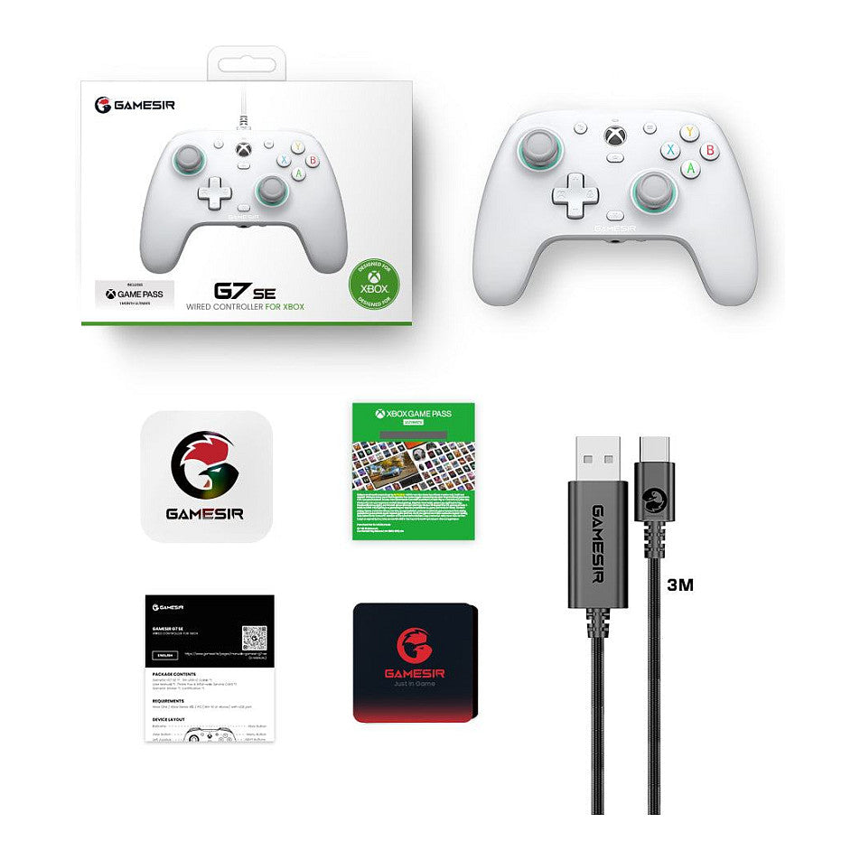 Gamesir Controller G7 SE kabelgebunden weiß XBOX