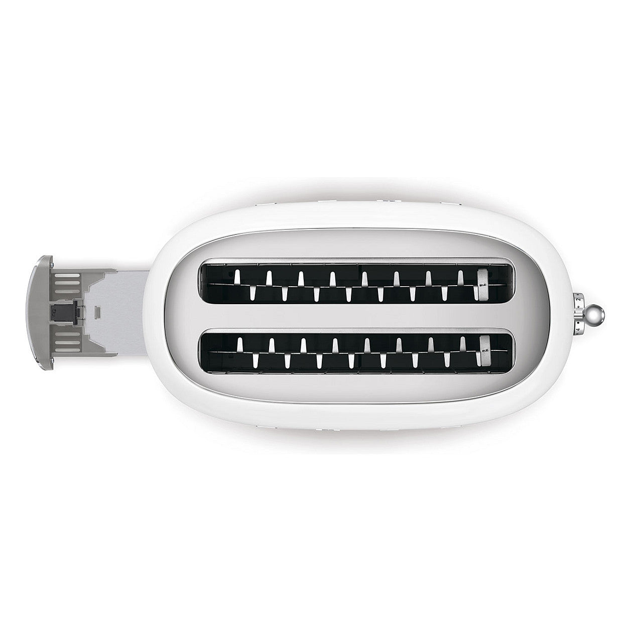 SMEG TSF02WHEU 4 Scheiben Toaster, weiß