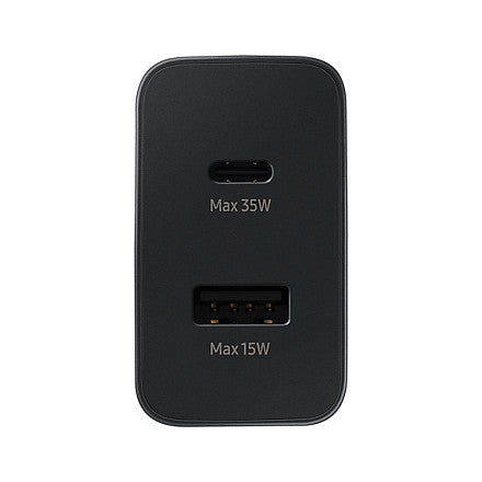 Samsung Power Adapter Duo 35W Netzteil Micro + USB Type-C black