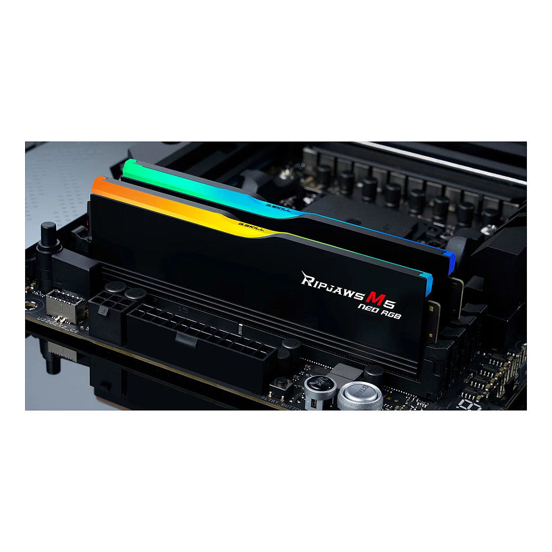 64 GB G.Skill DIMM 6000 (2x 32 GB) Dual-Kit (schwarz, F5-6000J2836G32GX2-RM5NRK, Ripjaws M5 Neo, AMD EXPO)
