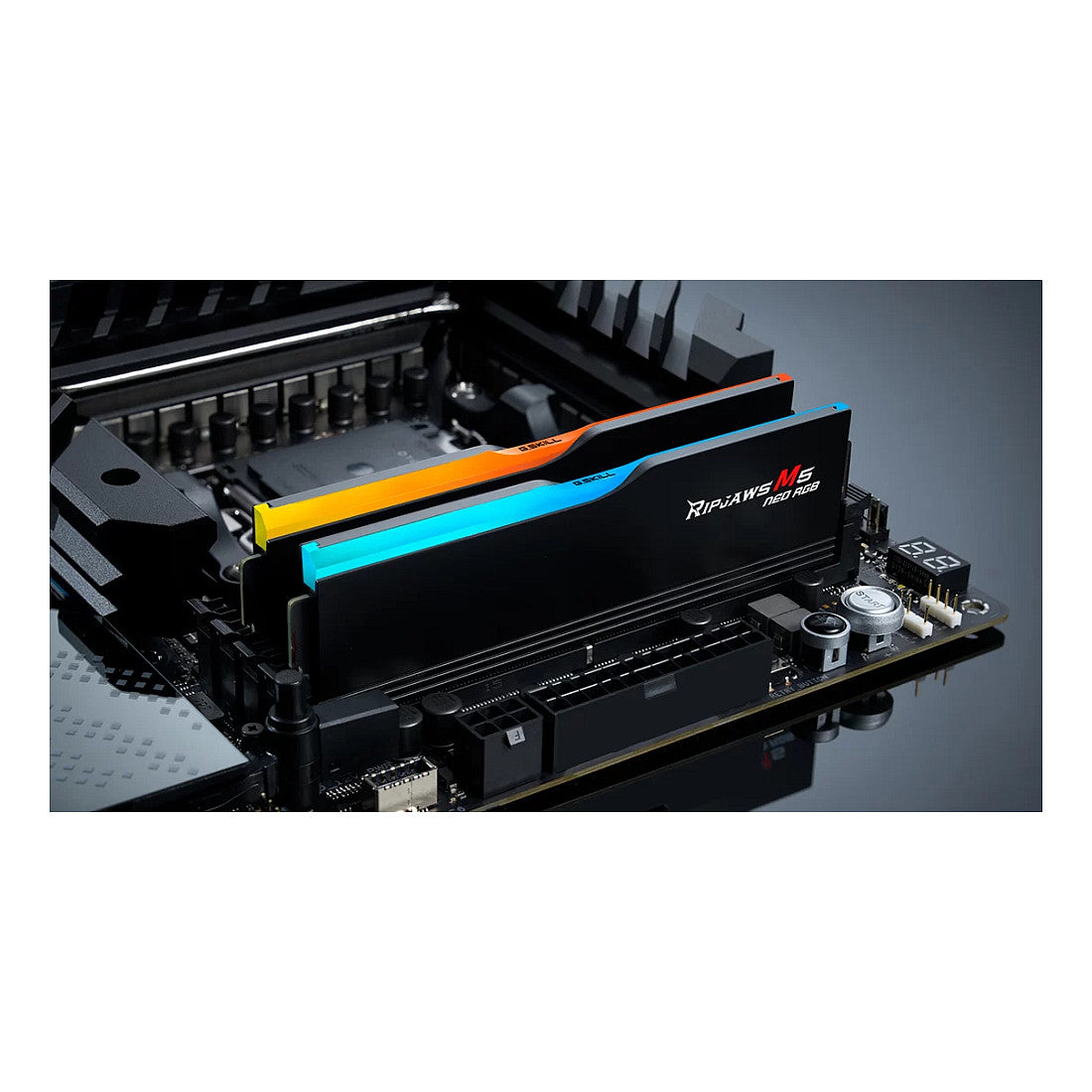 64 GB G.Skill DIMM 6000 (2x 32 GB) Dual-Kit (schwarz, F5-6000J3238G32GX2-RM5NRK, Ripjaws M5 Neo, AMD EXPO)