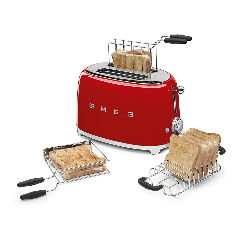 SMEG TSF01RDEU Toaster 2 Scheiben Rot