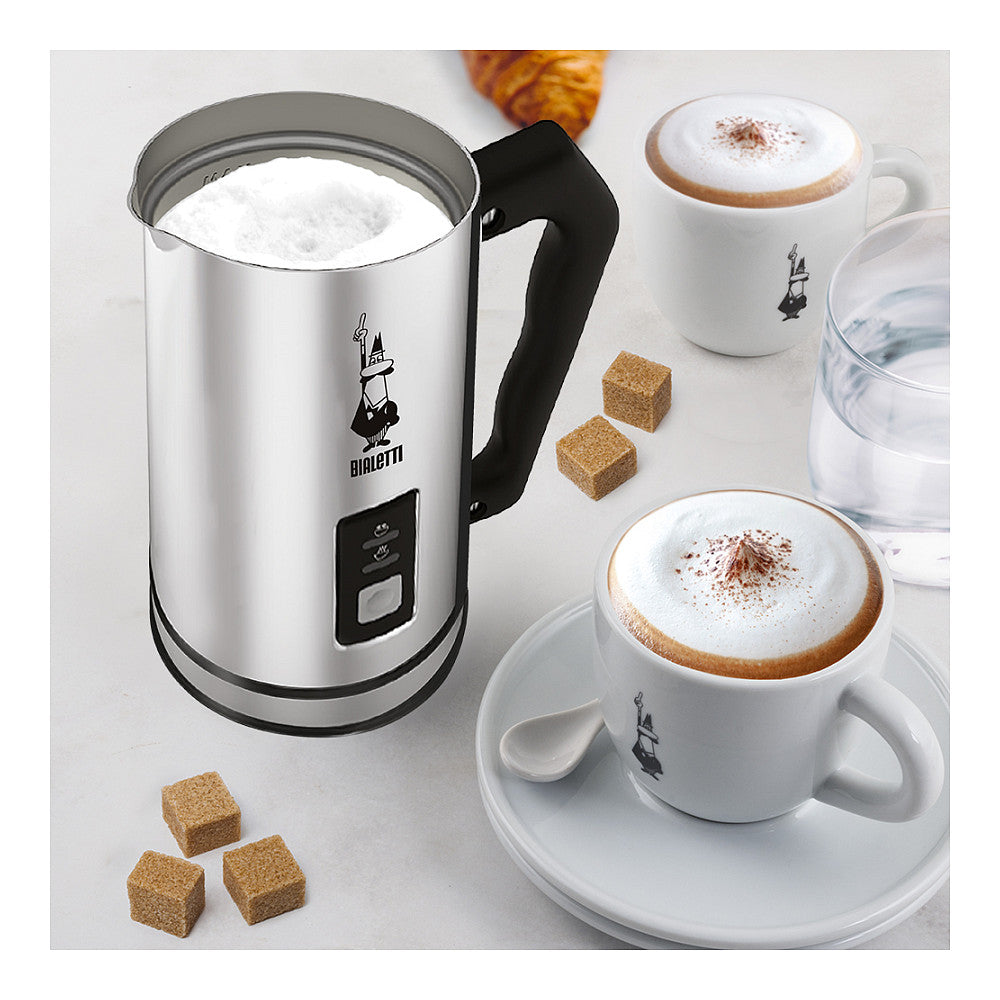 Bialetti MK01 Milchaufschumer Edelstahl