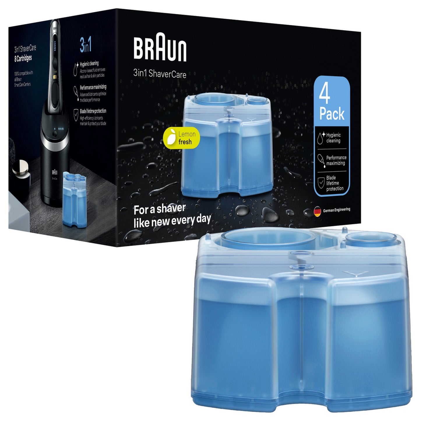 Braun CCR 4 Nachfllkartuschen 4er Pack