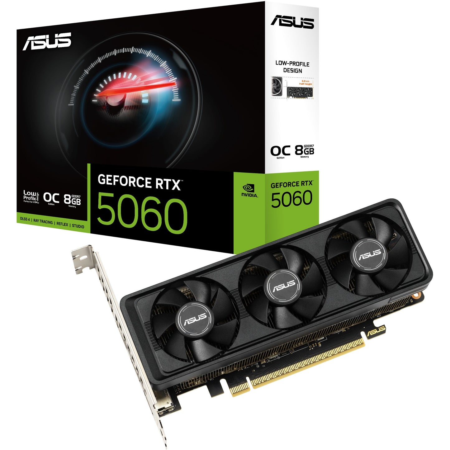 RTX 5060 OC 8GB ASUS LP BRK GDDR7 2xHDMI 1xDP