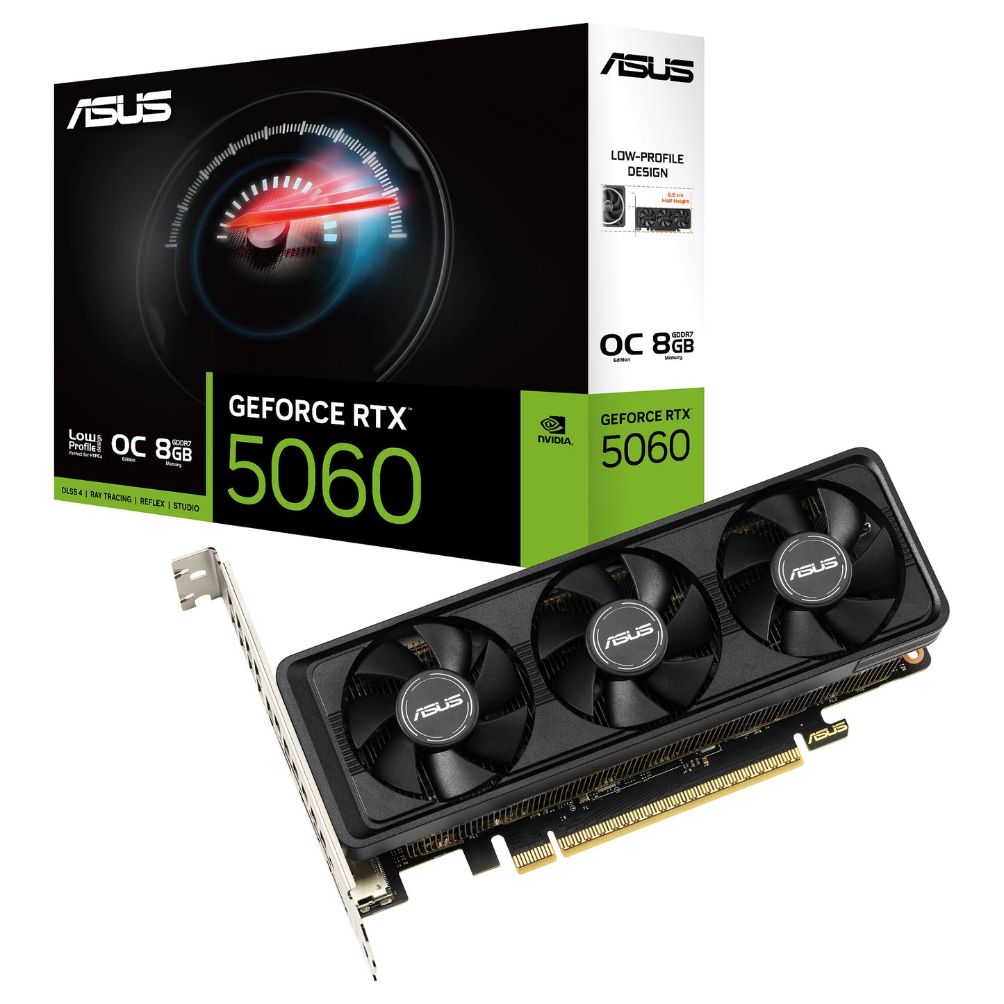 RTX 5060 OC 8GB ASUS LP BRK GDDR7 2xHDMI 1xDP