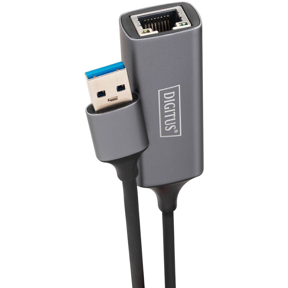 Digitus USB 3.0 > RJ45 (ST-BU) Adapter Schwarz