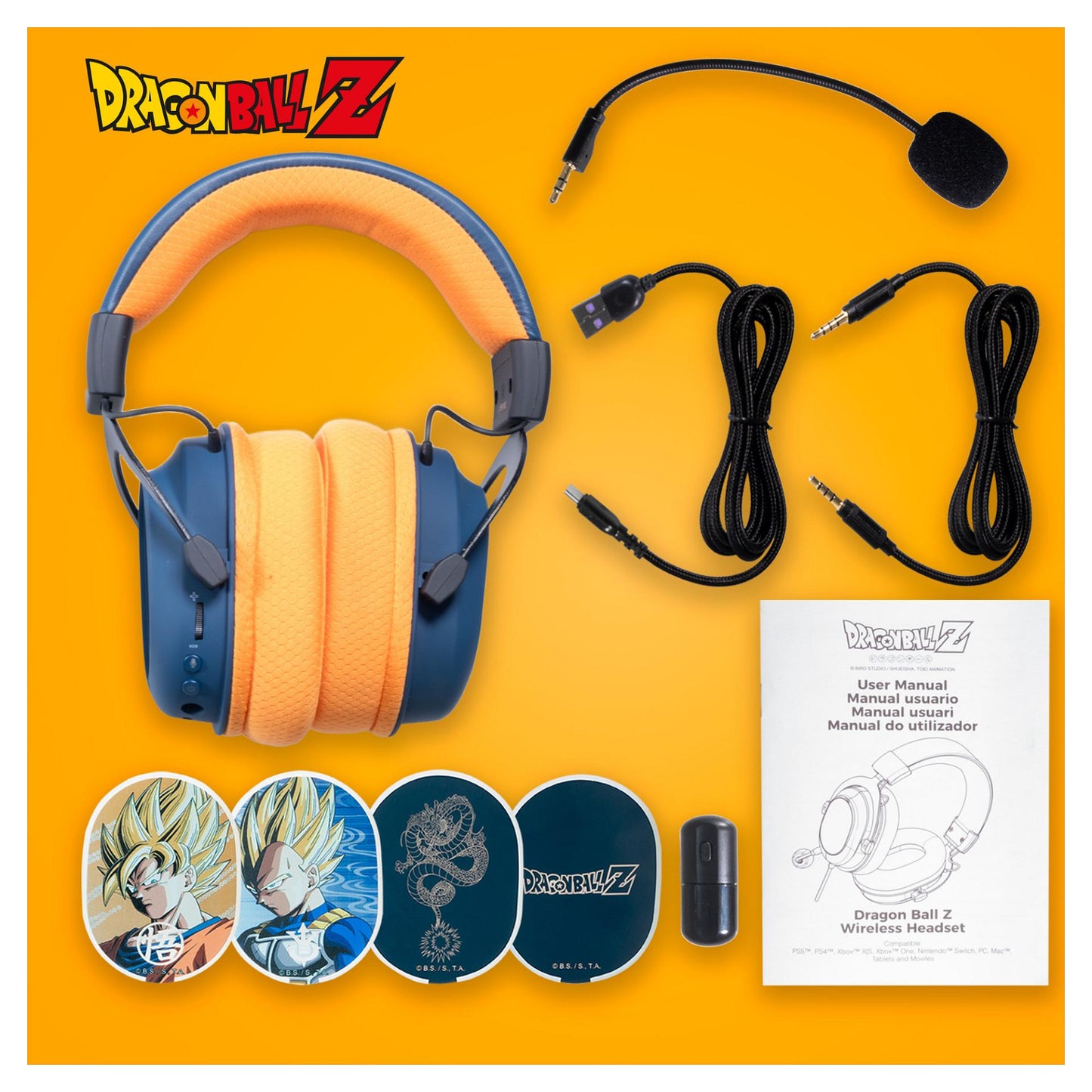 Blade Gaming Headset Dragon Ball Z wireless