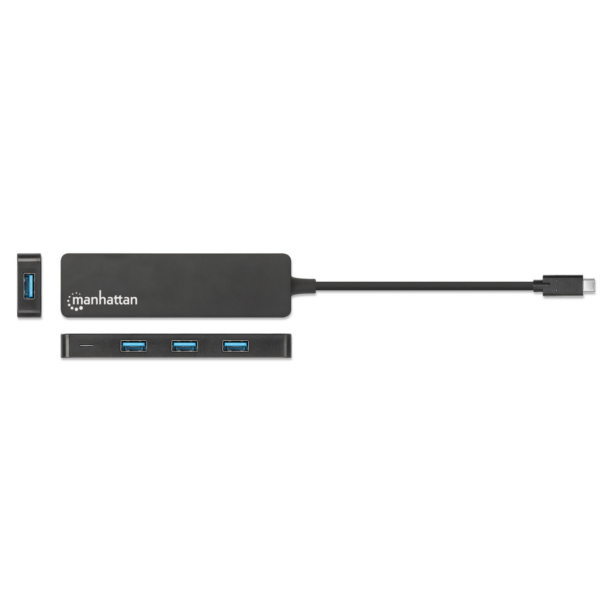 MANHATTAN 4-Port USB 3.2 Gen 1 Hub C-Stecker auf 4x A-Buchse
