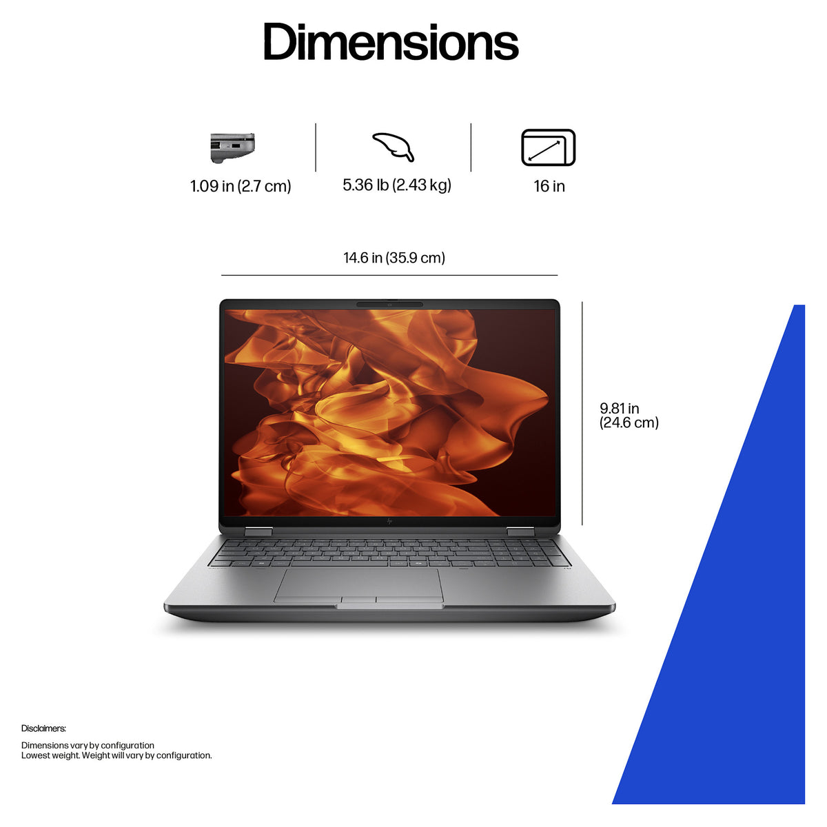 HP ZBook Fury 16 G1i CU7-255HX/32GB/1TBSSD/RTX Pro1000 Blackwell/W11Pro