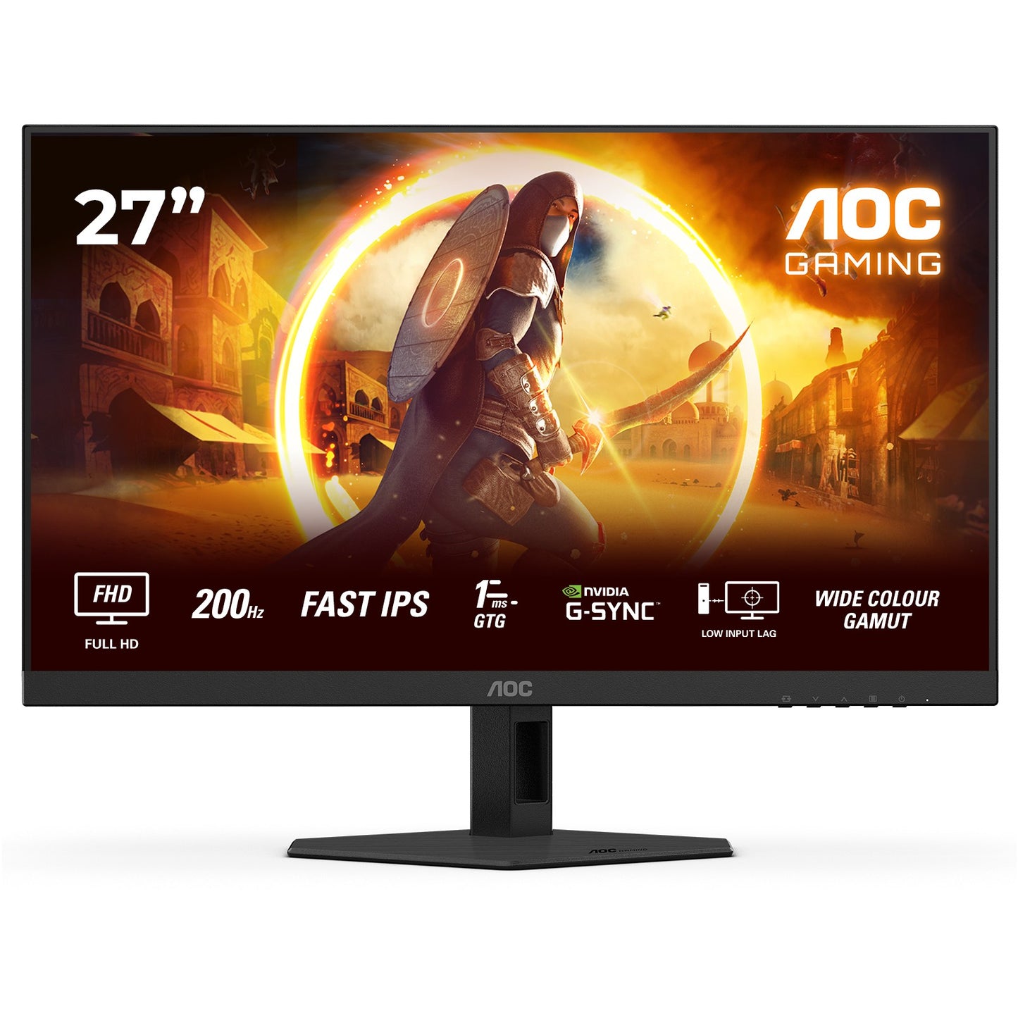 AOC 68,6cm (27") 27G4HRE 16:09 2xHDMI+DP black/red