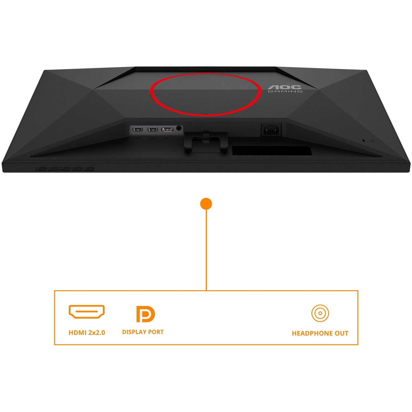 AOC 68,6cm (27") 27G4HRE 16:09 2xHDMI+DP black/red