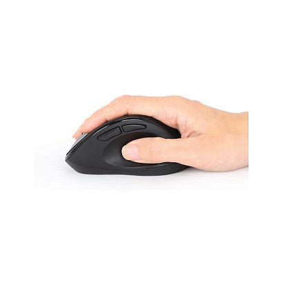 MANHATTAN Ergonomische Funkmaus USB-A/C 6 Tasten + Mausrad