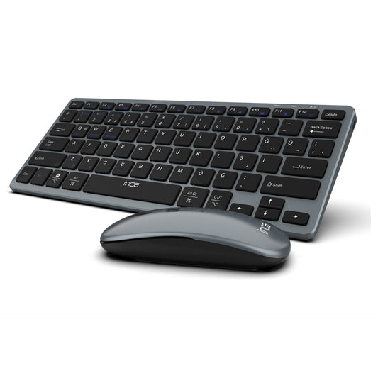 INCA Tastatur + Maus IBK-572BT BT 3.0/5.0, Smart, 40Tage, 5-10m black