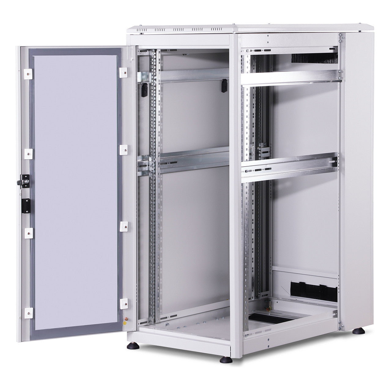 DIGITUS Netzwerkschrank Unique 26HE 1342x600x1000mm grau (Speditionsversand)