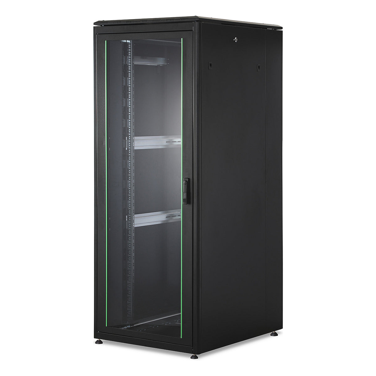 DIGITUS Netzwerkschrank Unique 42HE 2053x800x1000mm schwarz (Speditionsversand)