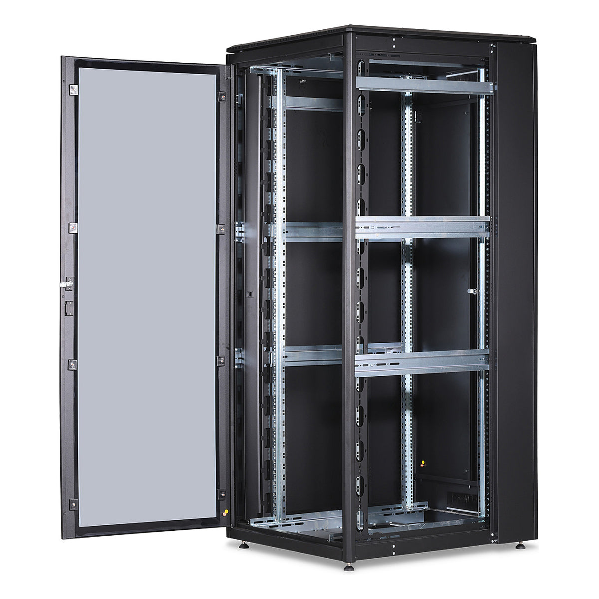 DIGITUS Netzwerkschrank Unique 42HE 2053x800x1000mm schwarz (Speditionsversand)